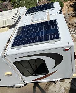 How did you fasten your solar panels? - Page 2 - TrailManor Owner's Forum