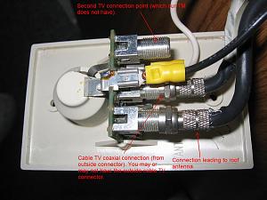 Click image for larger version

Name:	Antenna wall plate back connections..JPG
Views:	147
Size:	124.6 KB
ID:	5992